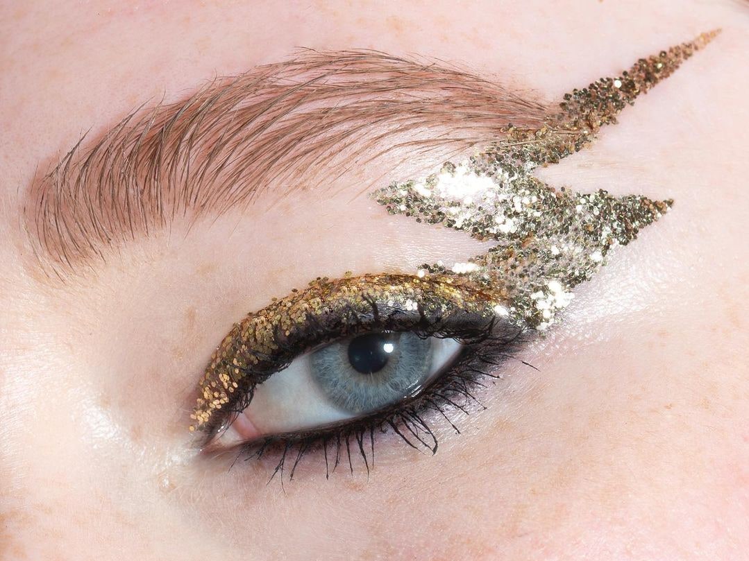 Makeup With Glitter