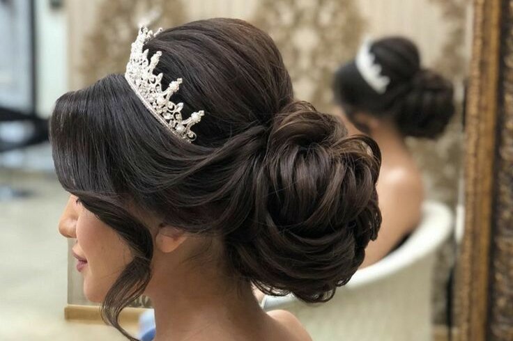 Penteado De Noiva Preso