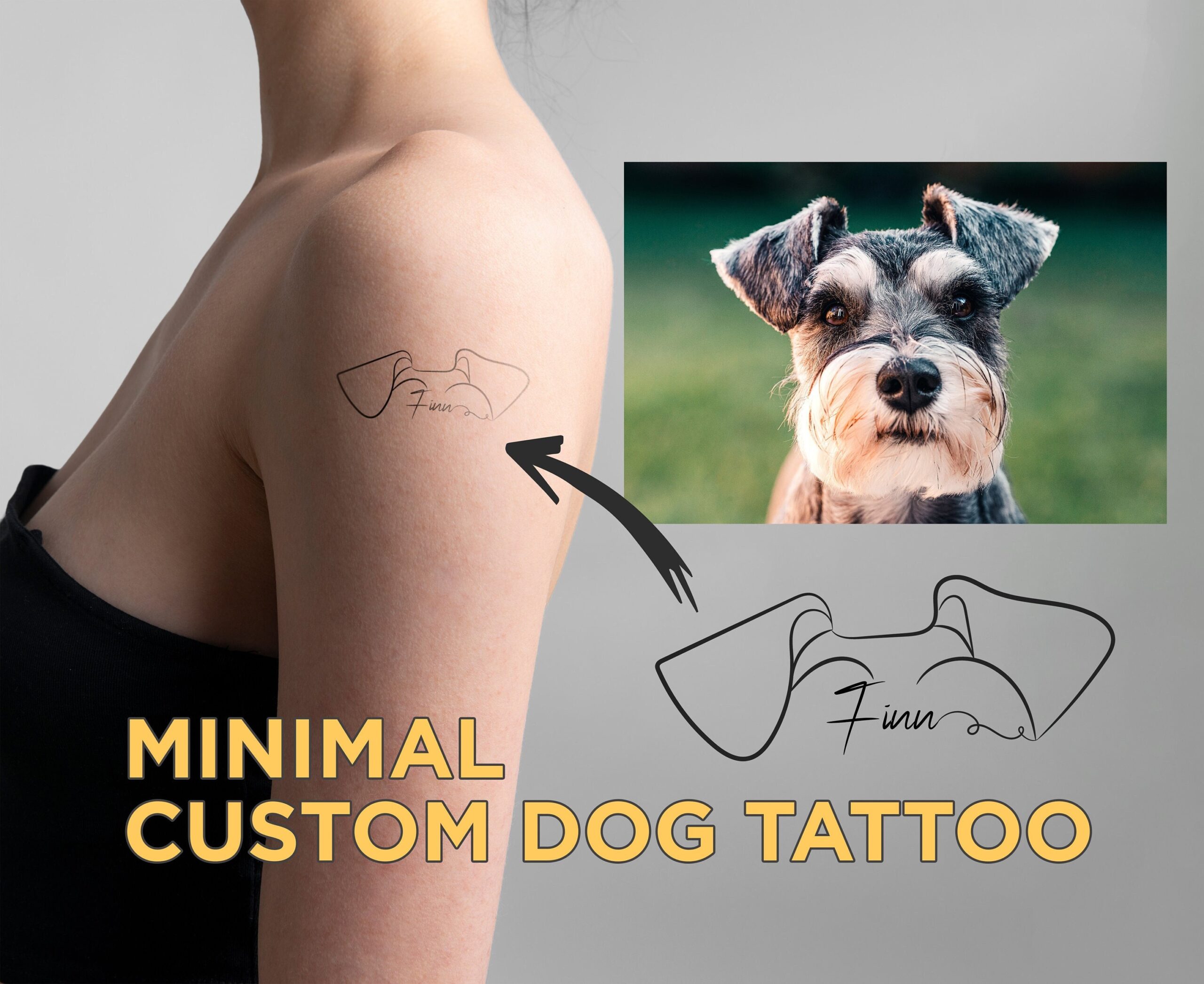 dog tattoo