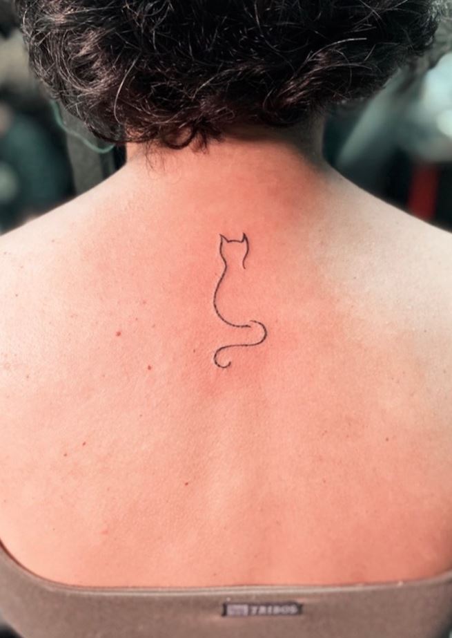 cat tattoo