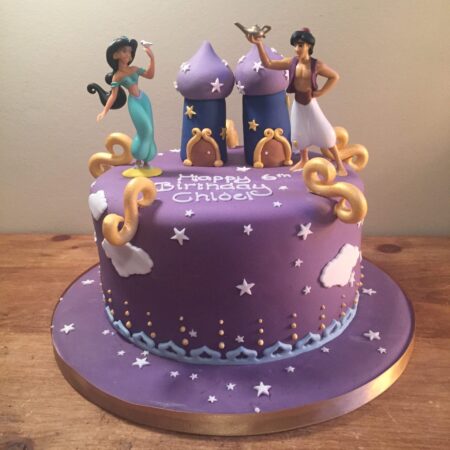 Aladdin Decorated Cake