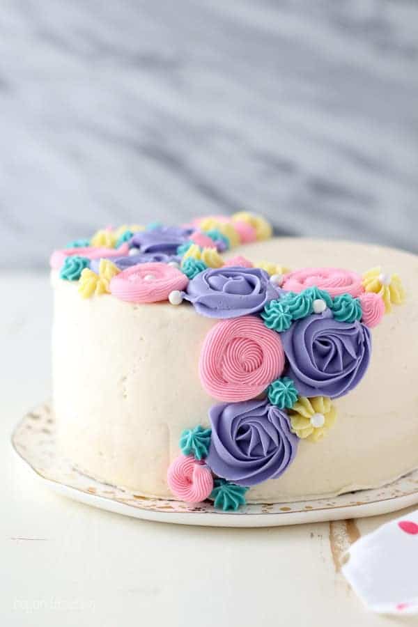 Flower Decorated Cake