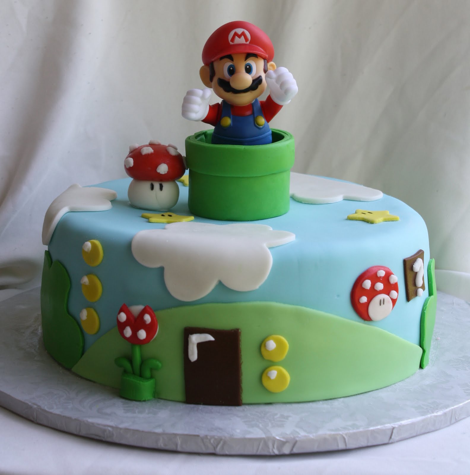 Bolo Decorado Mario Bros