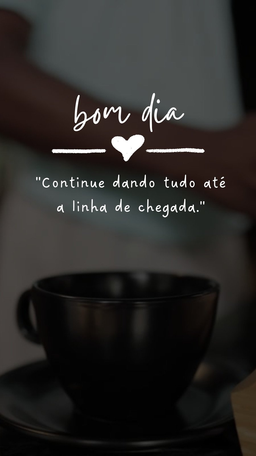 Mensagem de Bom Dia