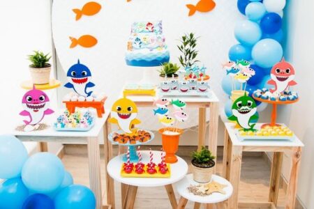 decoracao-festa-baby-shark