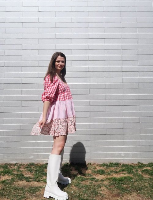 Fashion Look with Off White Boots