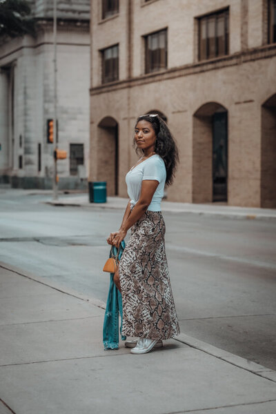 Fashion Look with long skirts