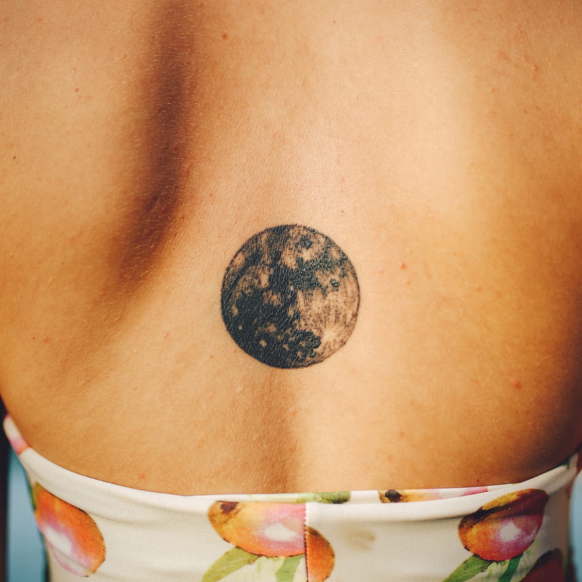 moon tattoo