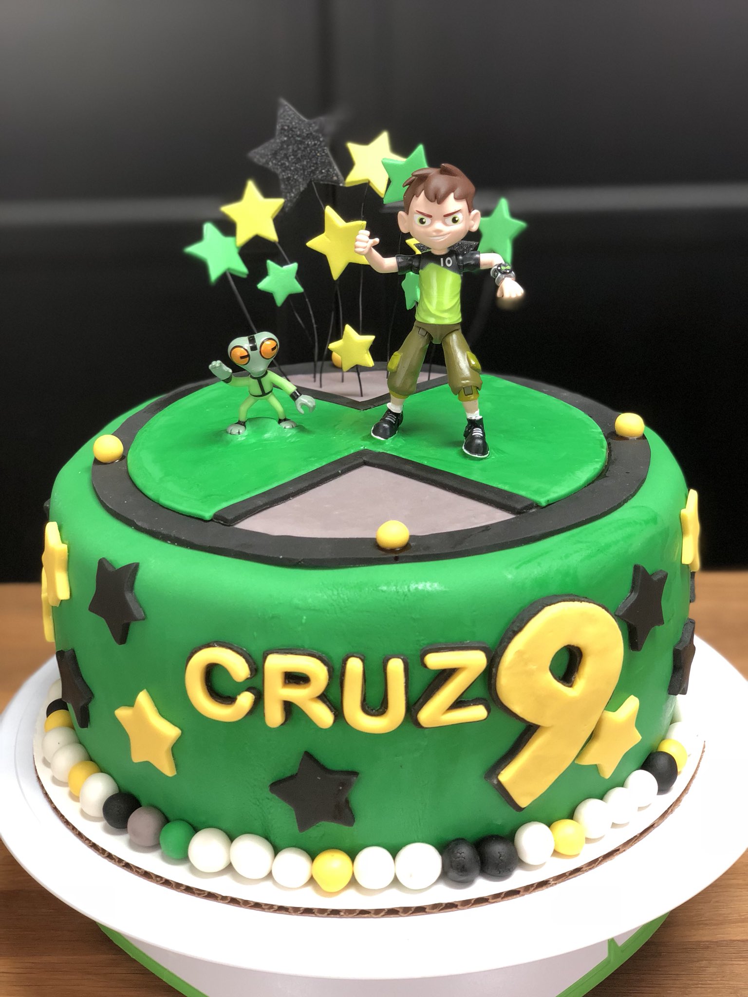 Ben 10 Decorated Cake