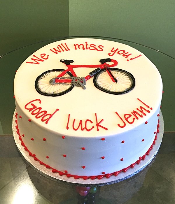 Bike Decorated Cake