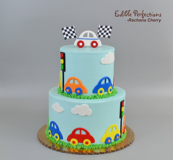 Decorated Car Cake