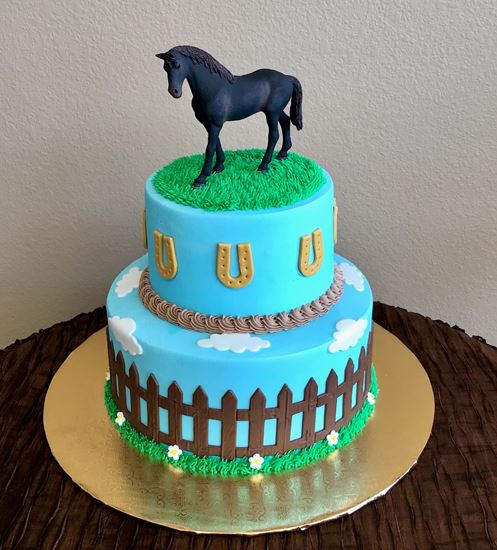 Horse Decorated Cake