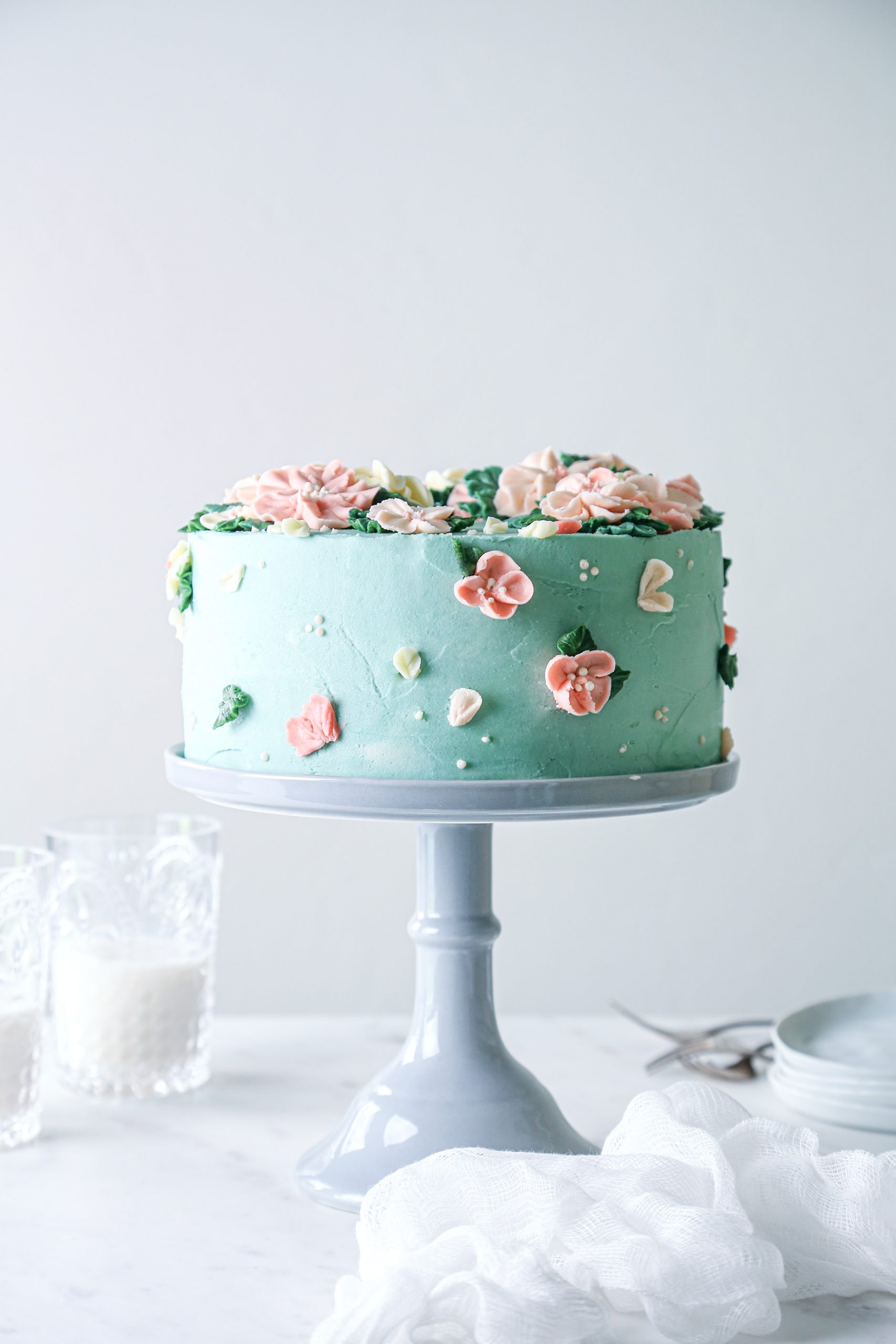 Flower Decorated Cake