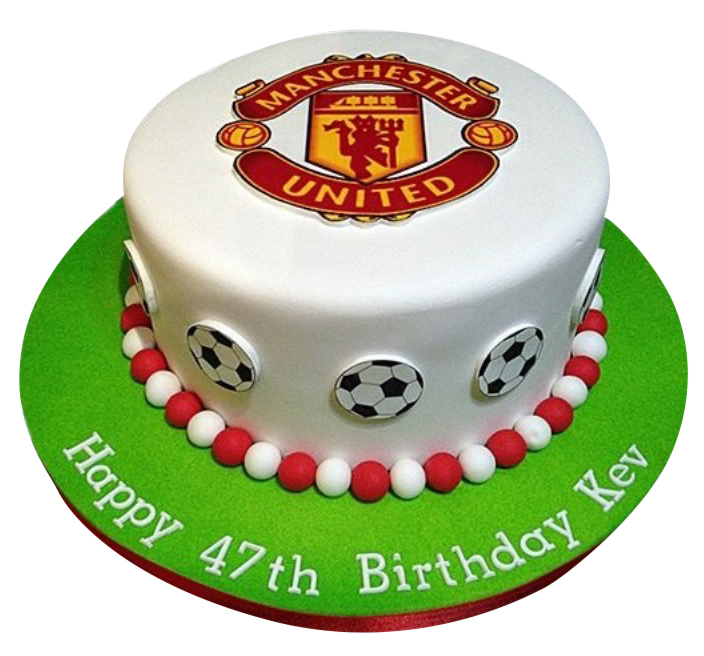 Decorated Football Cake