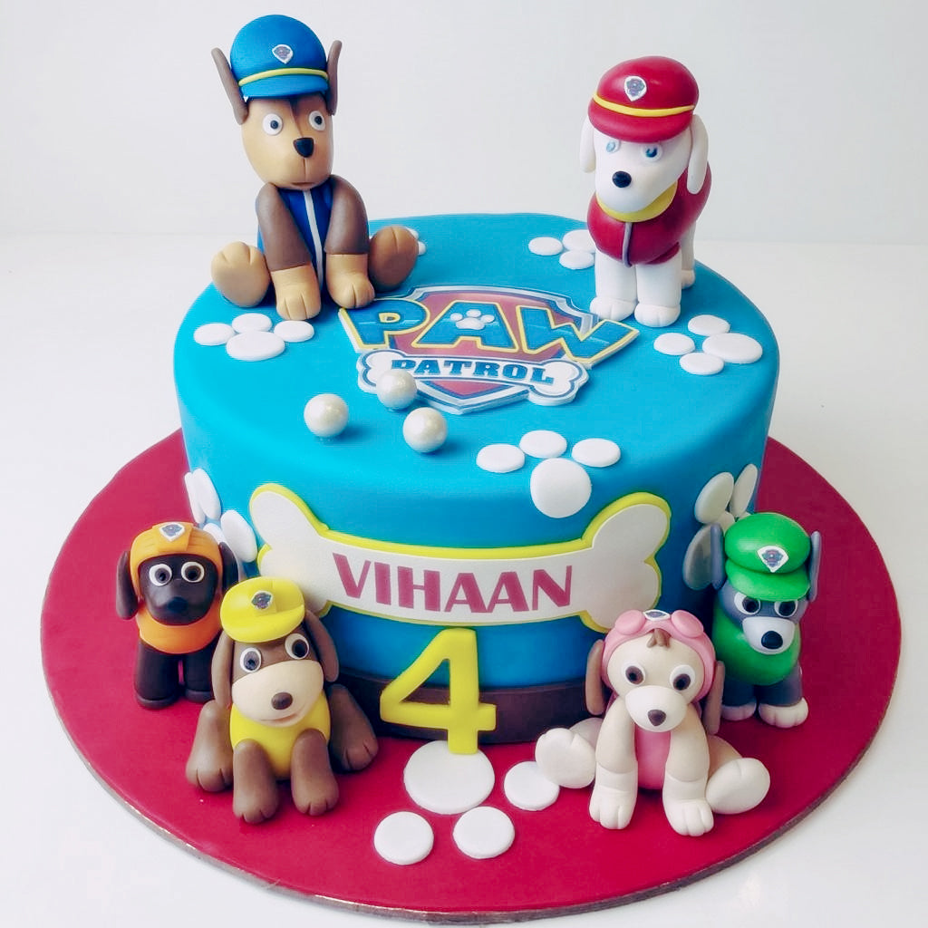 Paw Patrol Decorated Cake