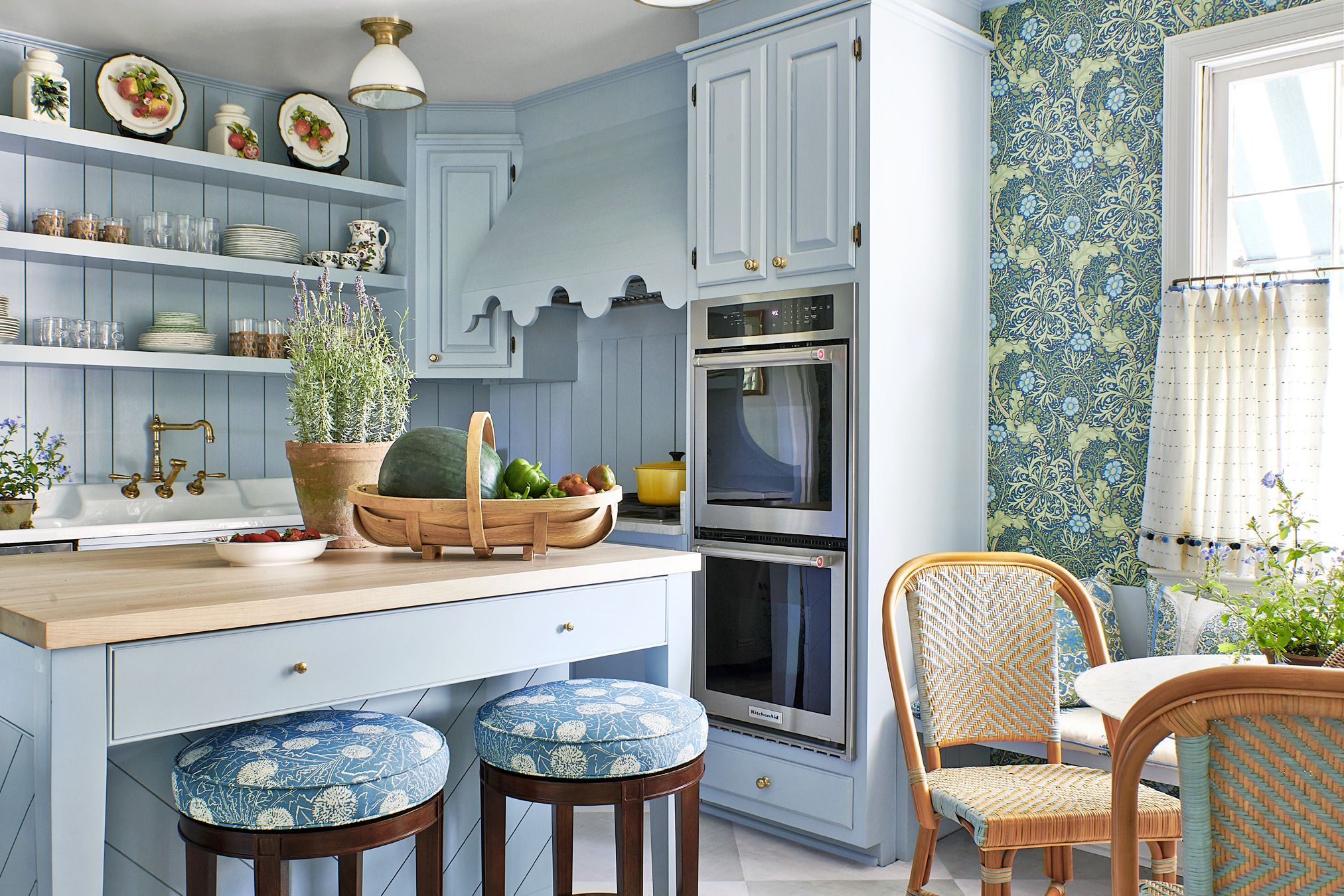 Blue Kitchen Decoration