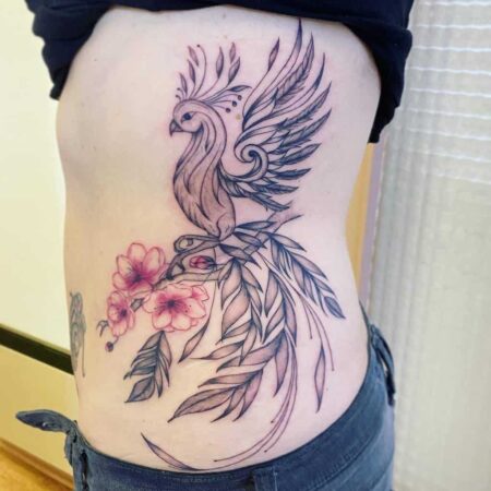 tatuagem-feminina-fenix