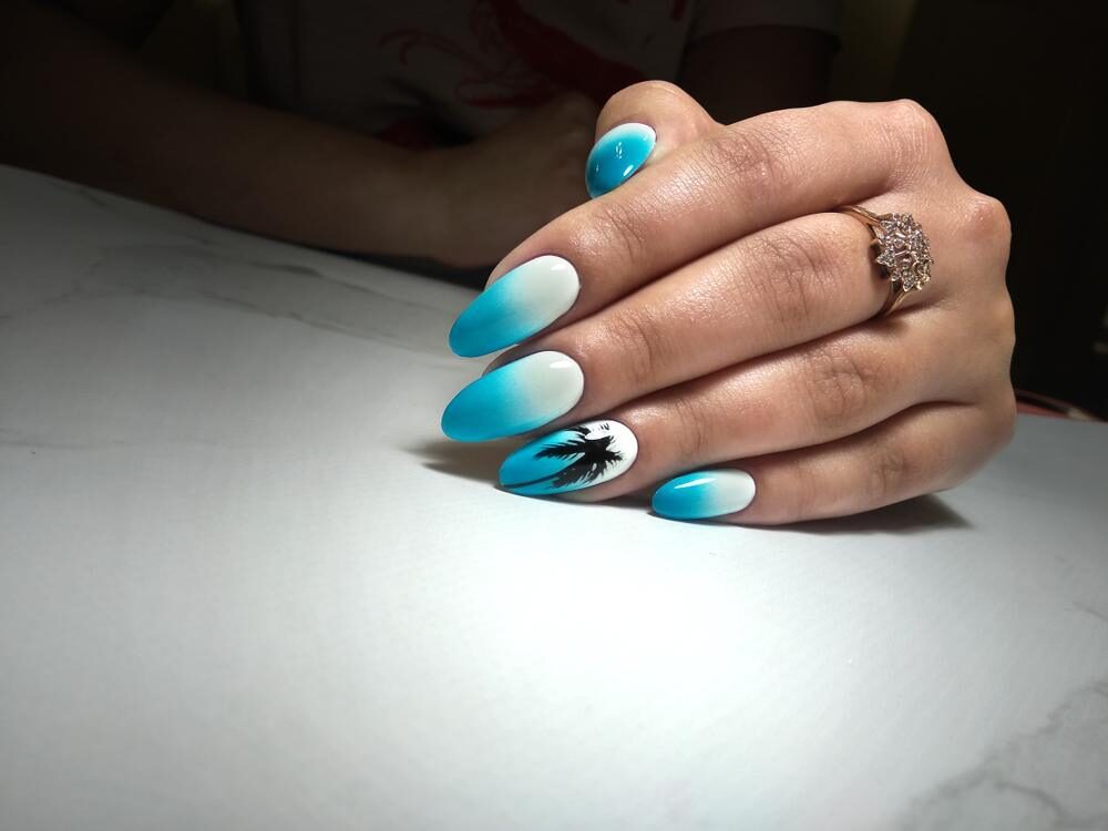 unhas-degrade