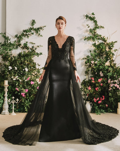 Black Wedding Dress