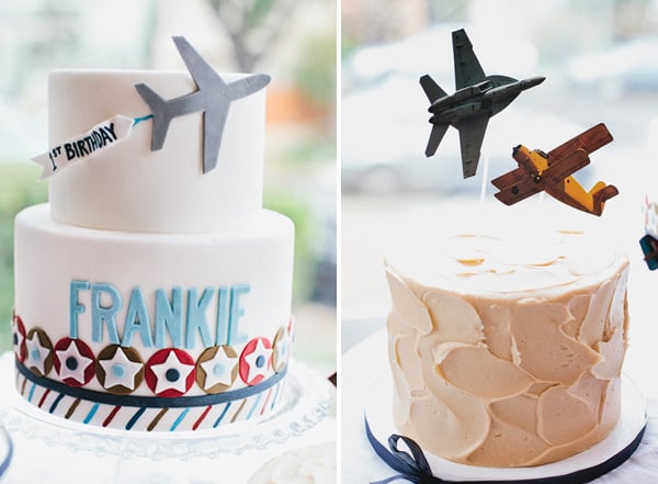 Airplane Decorated Cake