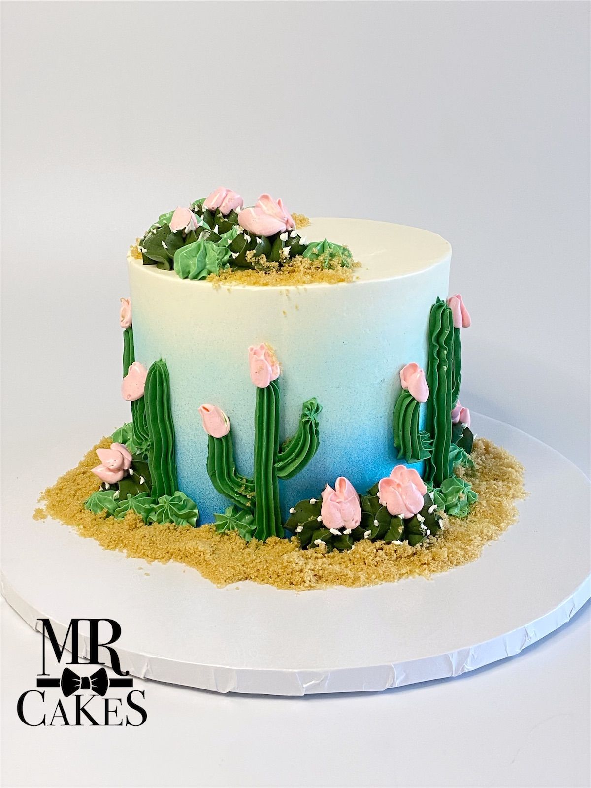 Cactus Decorated Cake