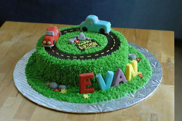 Decorated Car Cake