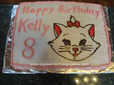 Cake Decorated Kitten Marie