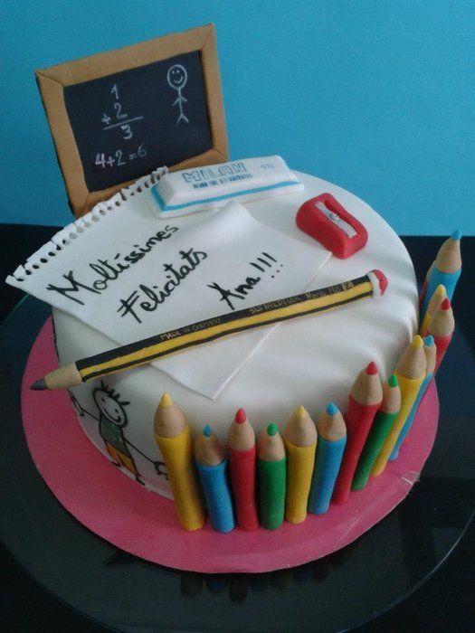 Pedagogy Decorated Cake