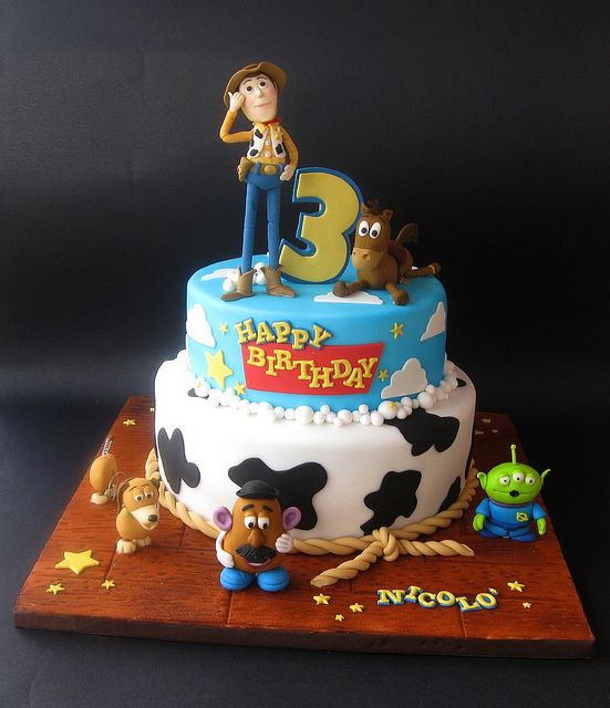 Toy Story Decorated Cake