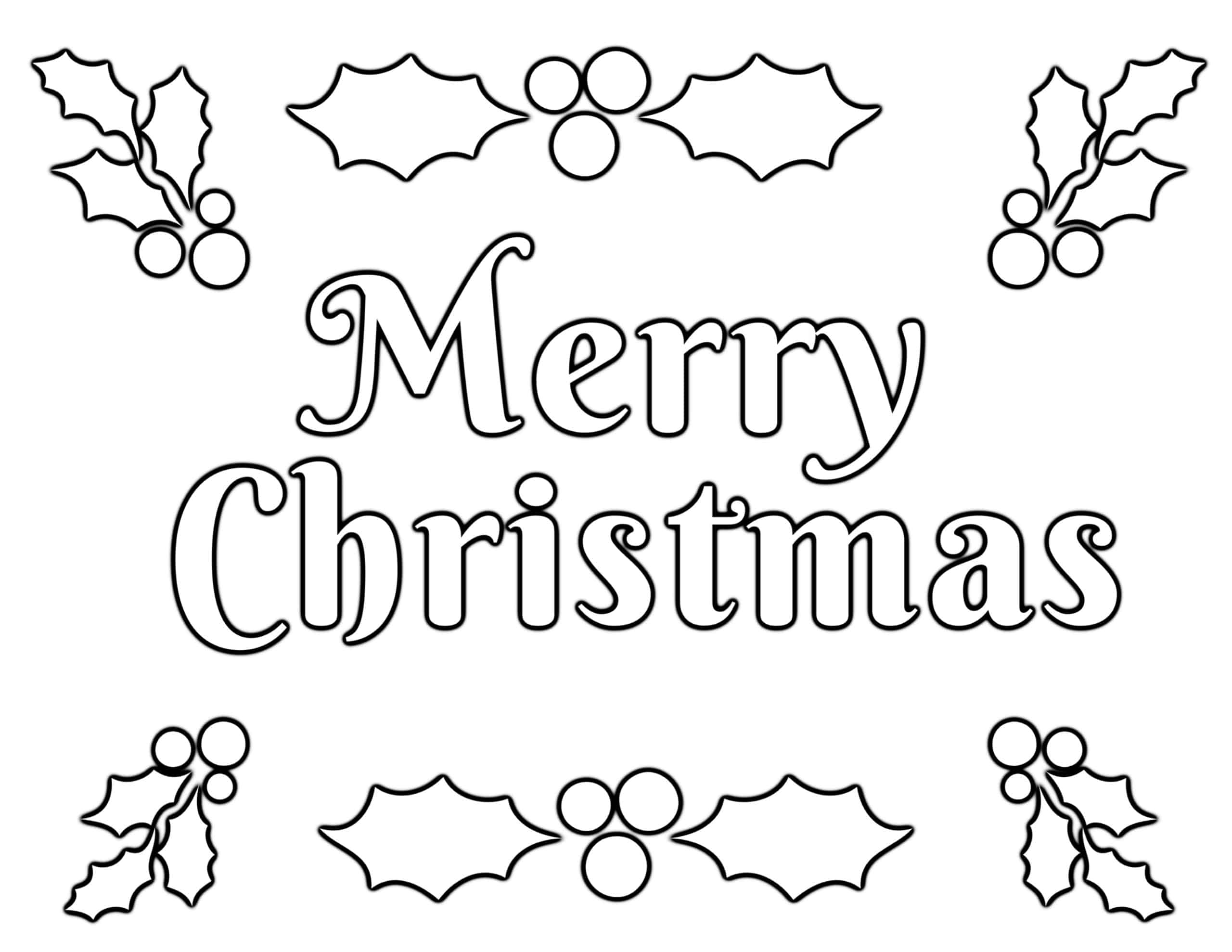 Christmas Coloring Pages