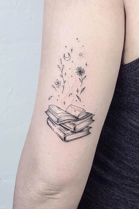 book tattoo