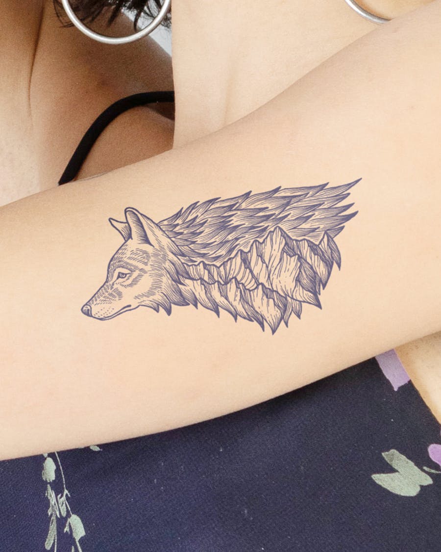 wolf tattoo