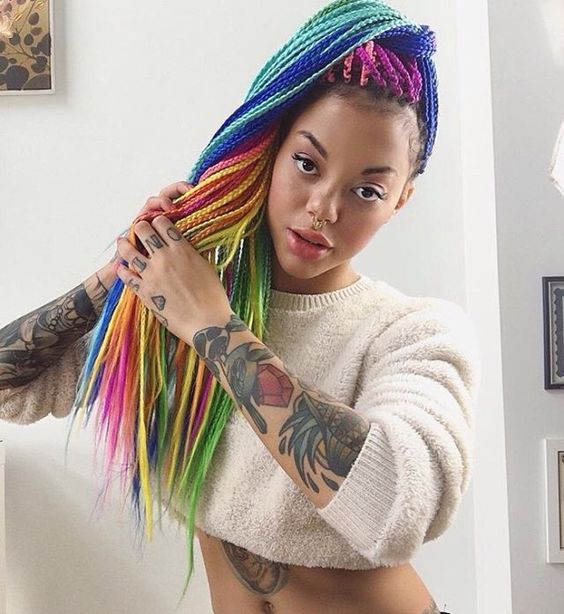 Colored Braids