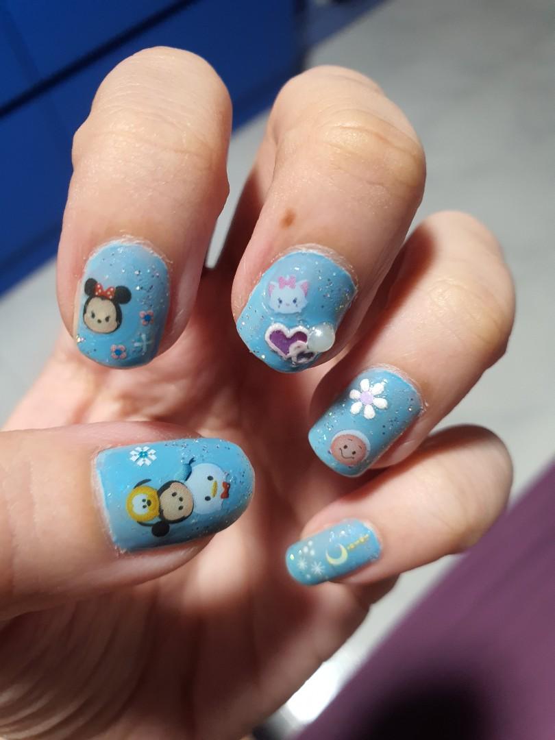 Princess Decorated Nail