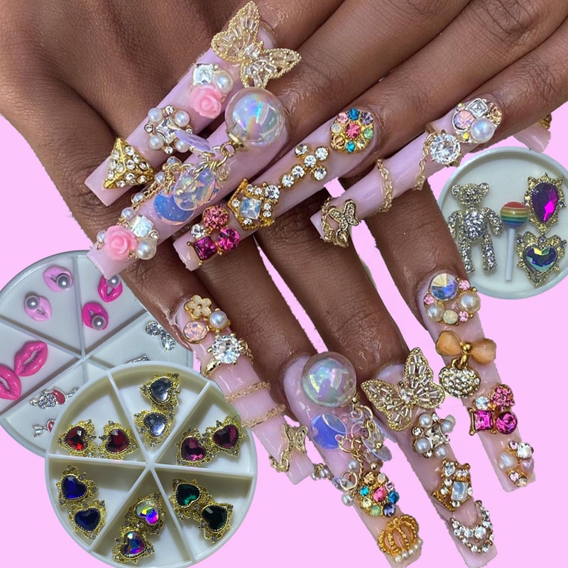 Kawaii Decorated Nails