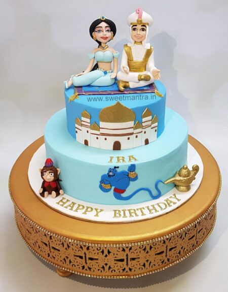 Aladdin Decorated Cake