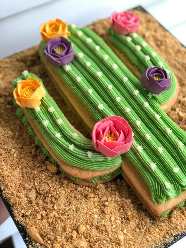 Cactus Decorated Cake