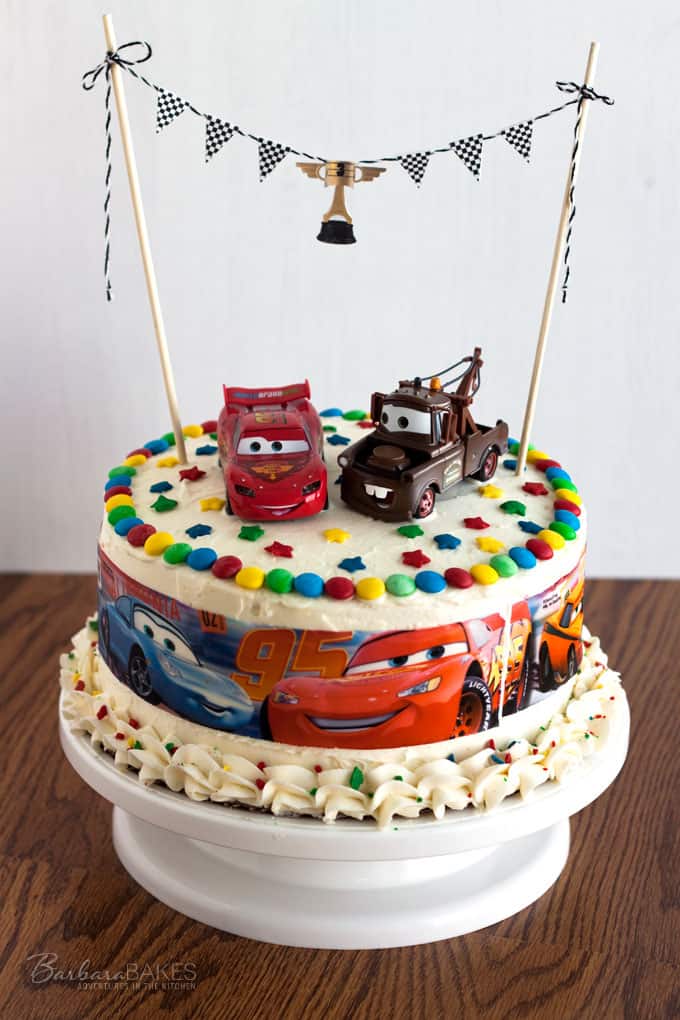 Decorated Car Cake