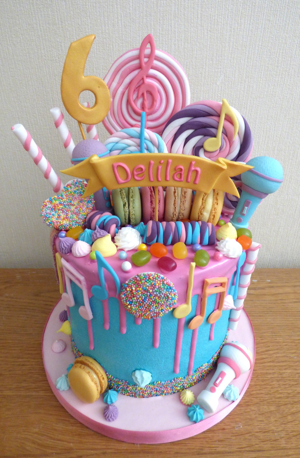 Sweet Decorated Cake