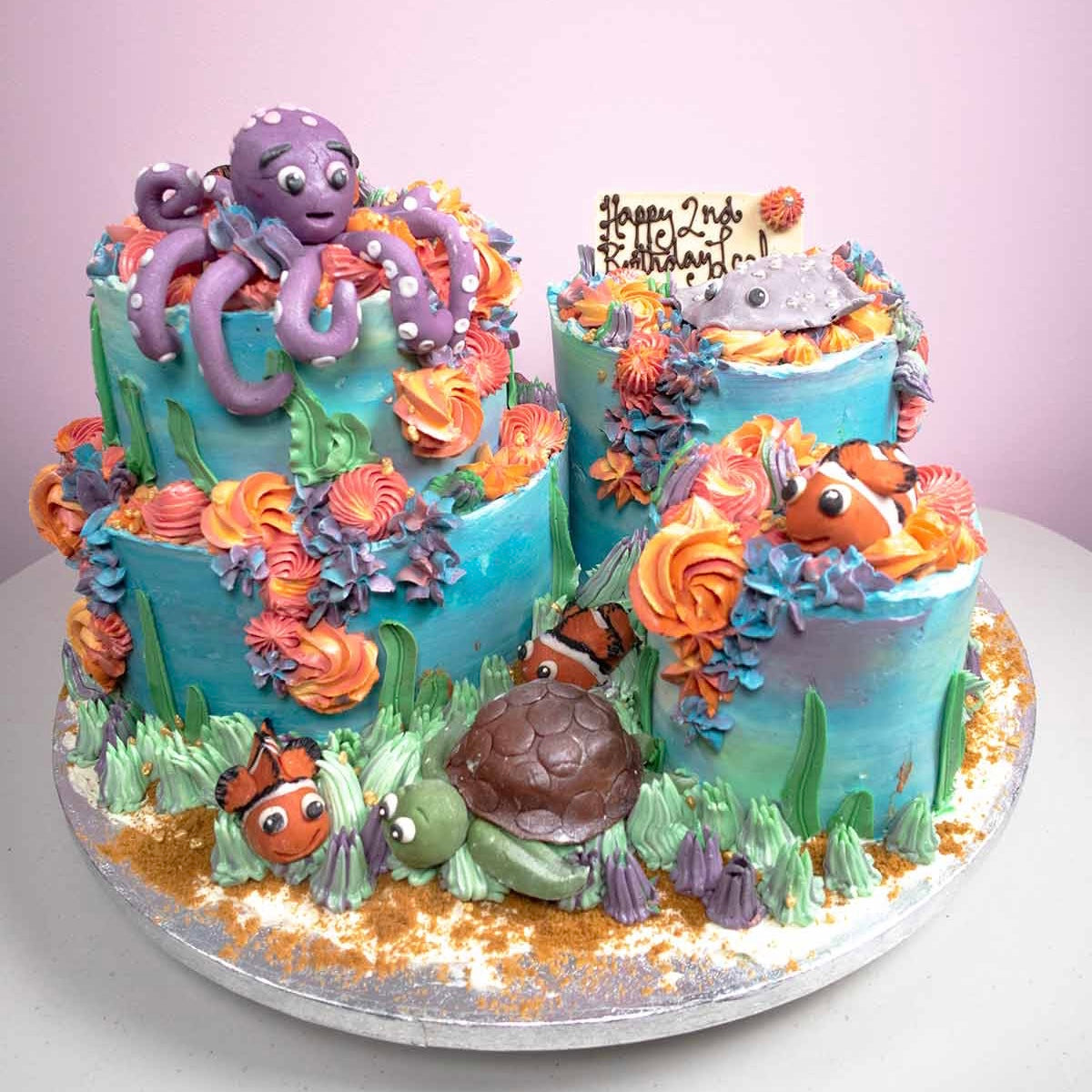 Decorated Sea Cake