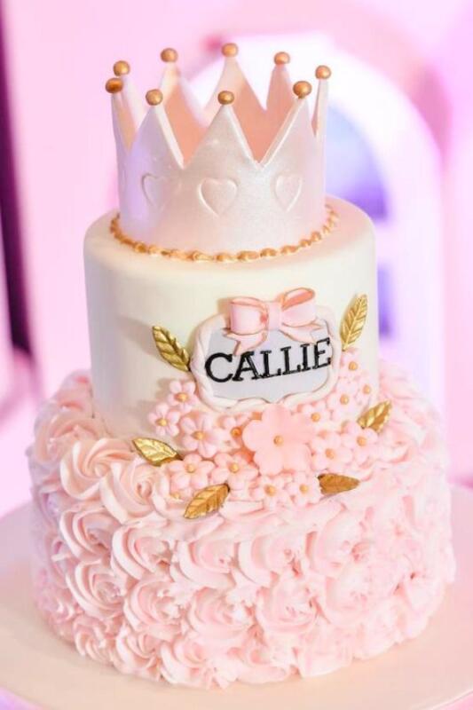 princess decorated cake