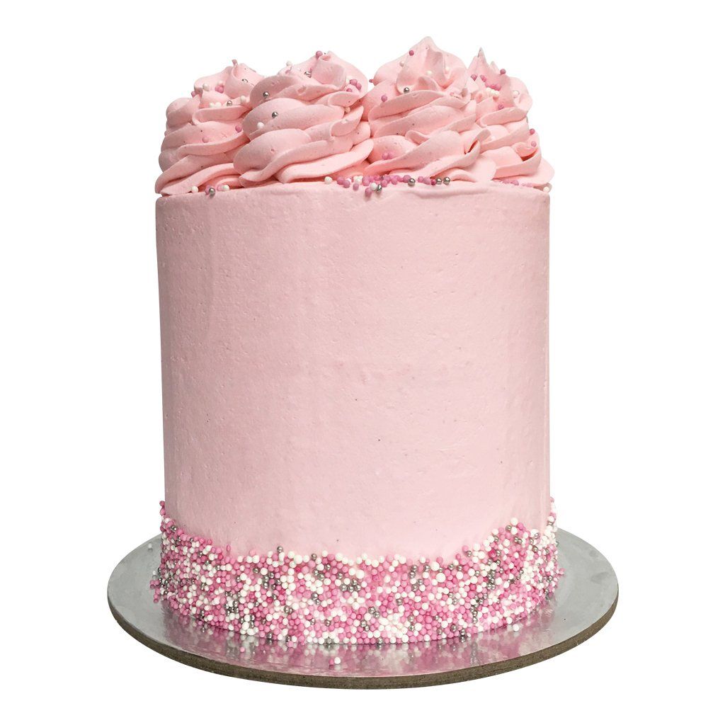 Pink Decorated Cake