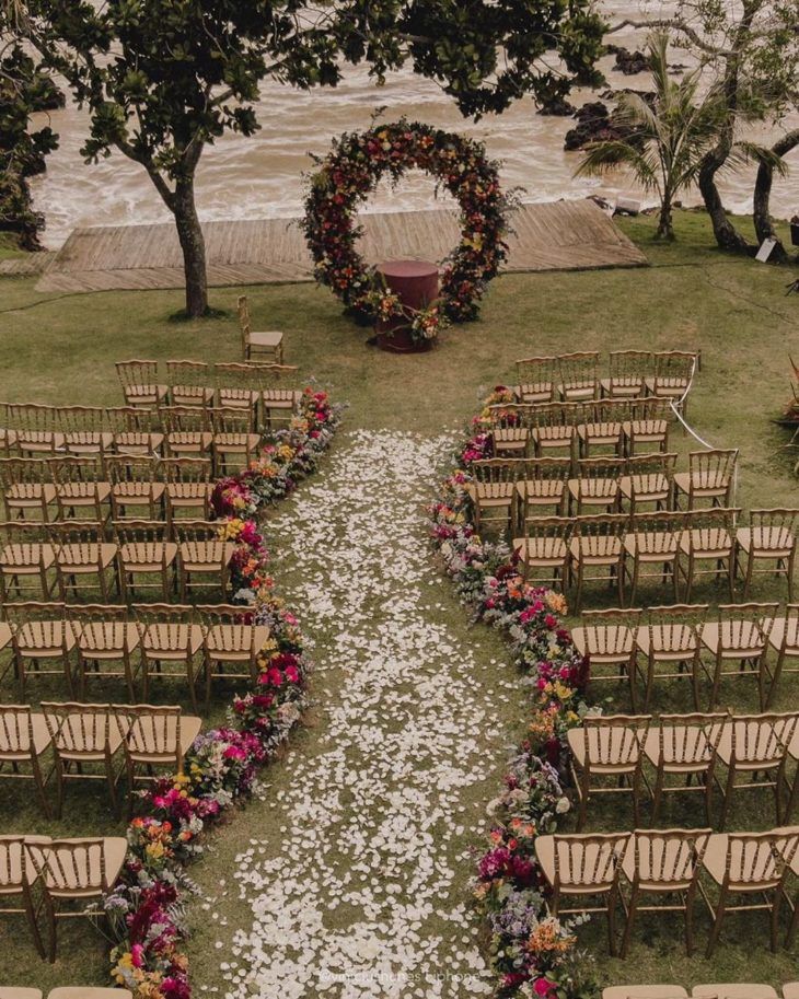 Modelos de Casamento Ao Ar Livre Simples