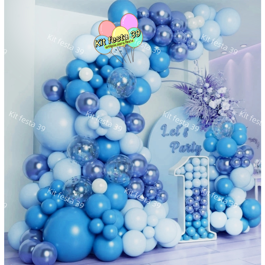 decoracao-de-festa-azul