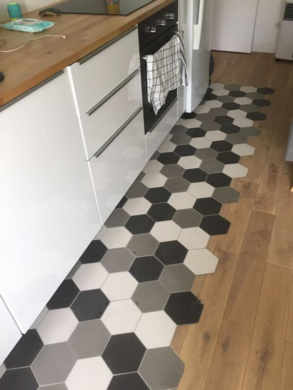 Kitchen Flooring Decoration