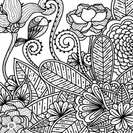 desenho-para-colorir-flores