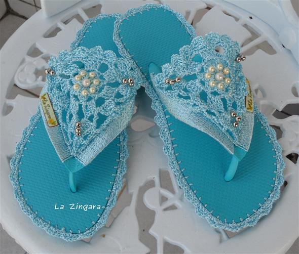 Ideias De Chinelo De Croche