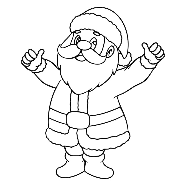 Santa Claus Coloring Pages