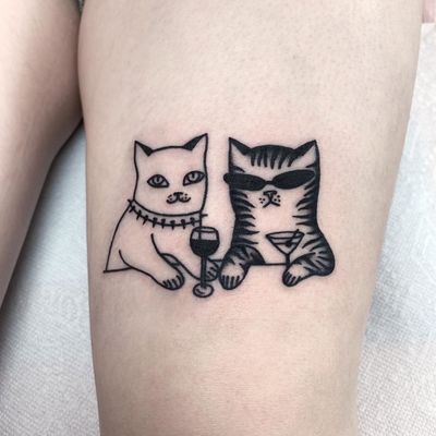 cat tattoo