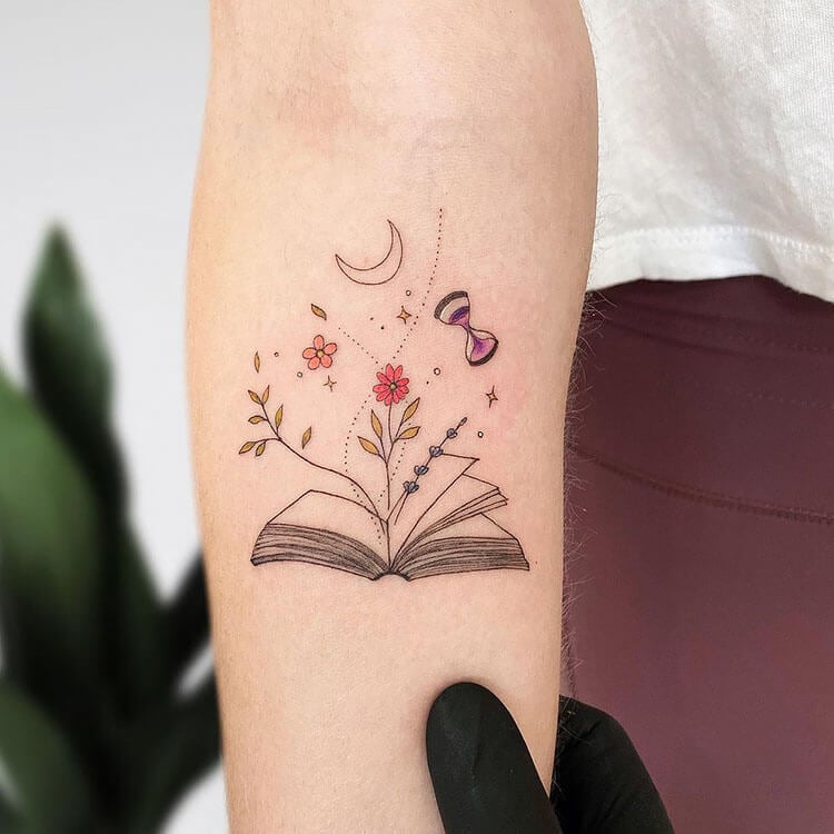 book tattoo